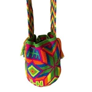 Wayuu Colombian Mochila Crossbody Bag NWOT